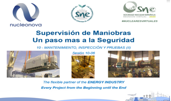 Papier NUCLEONOVA “de la Surveillance de Manœuvres. Un pas de plus vers la Sécurité, la” Réunion Annuelle Virtuel 2020 END